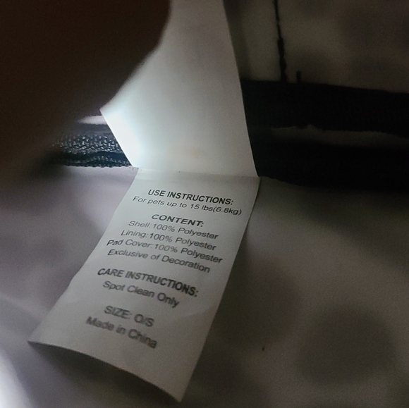 New Cheetah Print Dog Carrier (18x10.5x11) - Picture 9 of 11